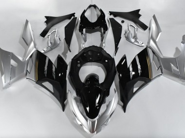 18-23 Silber & Schwarz Ninja 400 Motorrad Verkleidung