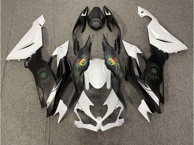 19-23 Glückliches Gesicht ZX6R Motorrad Verkleidung