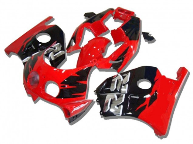 90-98 Rot Schwarz Silber Rr CBR250RR Motorrad Verkleidung 90-98 Rot Schwarz Silber Rr CBR250RR Motorrad Verkleidung