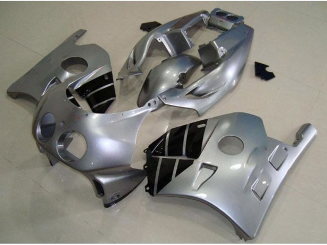 90-98 Silber & Schwarz CBR250RR Motorrad Verkleidung 90-98 Silber & Schwarz CBR250RR Motorrad Verkleidung