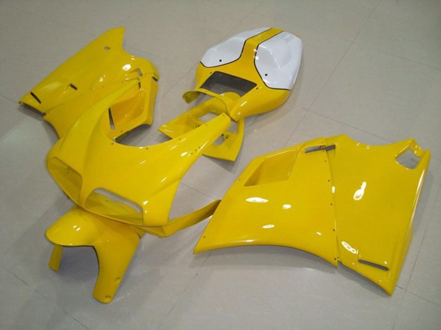 93-05 Gelb Glanz Ducati 996 748 916 998 Motorrad Verkleidung 93-05 Gelb Glanz Ducati 996 748 916 998 Motorrad Verkleidung