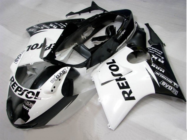 96-07 Schwarz Weiß Repsol CBR1100XX Motorrad Verkleidung 96-07 Schwarz Weiß Repsol CBR1100XX Motorrad Verkleidung