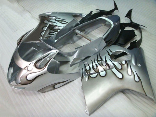 96-07 Silber Flamme CBR1100XX Motorrad Verkleidung 96-07 Silber Flamme CBR1100XX Motorrad Verkleidung