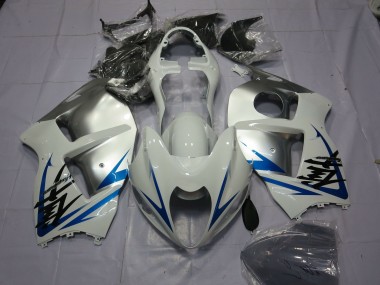 97-07 Blauweiß & Silber GSXR 1300 Motorrad Verkleidung