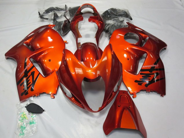 97-07 Gebranntes Orange GSXR 1300 Motorrad Verkleidung 97-07 Gebranntes Orange GSXR 1300 Motorrad Verkleidung