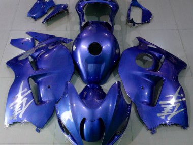97-07 Glänzend Blau & Silber Logo GSXR 1300 Motorrad Verkleidung