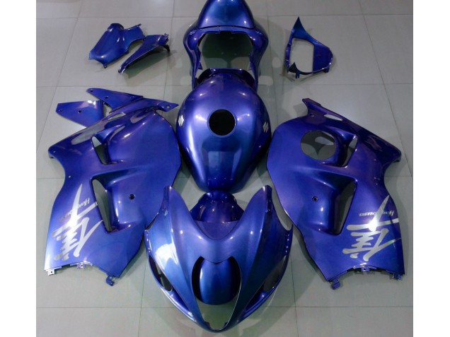 97-07 Glänzend Blau & Silber Logo GSXR 1300 Motorrad Verkleidung 97-07 Glänzend Blau & Silber Logo GSXR 1300 Motorrad Verkleidung