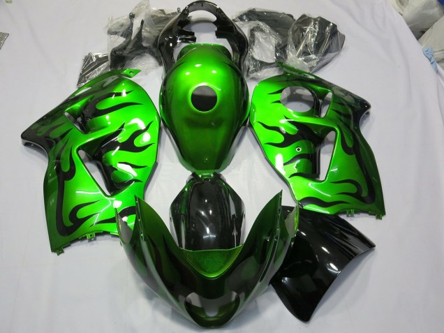 97-07 Glänzend Grün GSXR 1300 Motorrad Verkleidung 97-07 Glänzend Grün GSXR 1300 Motorrad Verkleidung