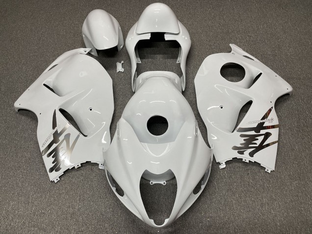 97-07 Glänzend Weißes Design GSXR 1300 Motorrad Verkleidung 97-07 Glänzend Weißes Design GSXR 1300 Motorrad Verkleidung