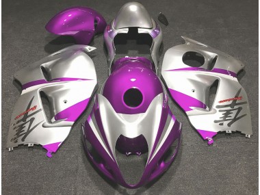97-07 Glanzrosa & Silber GSXR 1300 Motorrad Verkleidung