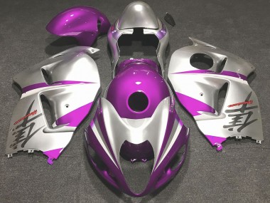 97-07 Glanzrosa & Silber GSXR 1300 Motorrad Verkleidung