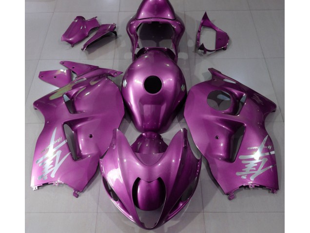 97-07 Glanzrosa & Silbernes Logo GSXR 1300 Motorrad Verkleidung 97-07 Glanzrosa & Silbernes Logo GSXR 1300 Motorrad Verkleidung