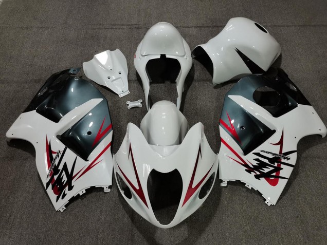 97-07 Weiß Hellblau & Rot GSXR 1300 Motorrad Verkleidung 97-07 Weiß Hellblau & Rot GSXR 1300 Motorrad Verkleidung