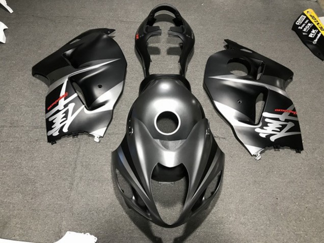 97-07 Matt Silber / Schwarz GSXR 1300 Motorrad Verkleidung 97-07 Matt Silber / Schwarz GSXR 1300 Motorrad Verkleidung