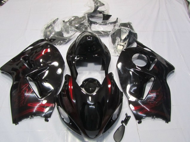 97-07 Rot Tiefglanz GSXR 1300 Motorrad Verkleidung 97-07 Rot Tiefglanz GSXR 1300 Motorrad Verkleidung