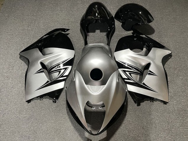 97-07 Silber & Schwarz GSXR 1300 Motorrad Verkleidung 97-07 Silber & Schwarz GSXR 1300 Motorrad Verkleidung