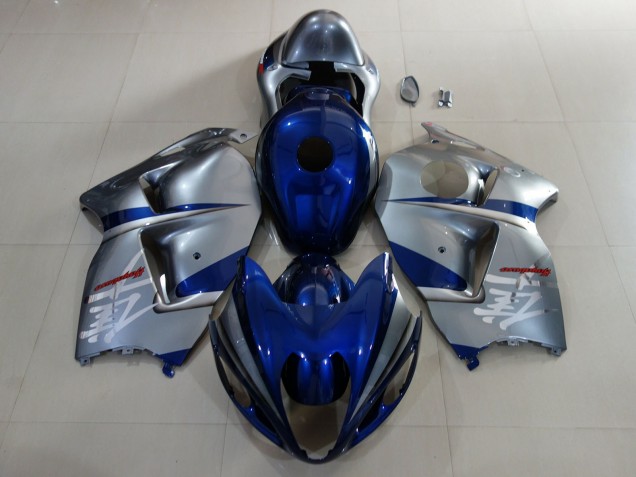 97-07 Tiefes Blau & Silber GSXR 1300 Motorrad Verkleidung