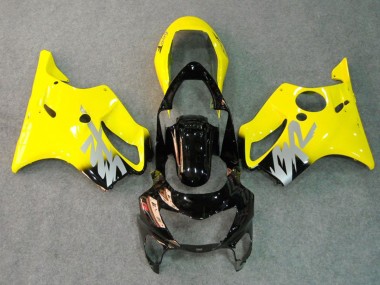 99-00 Gelb-Silber-Aufkleber CBR600 F4 Motorrad Verkleidung