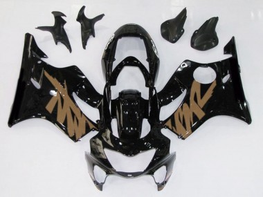 99-00 Schwarz Glänzend & Braun CBR600 F4 Motorrad Verkleidung