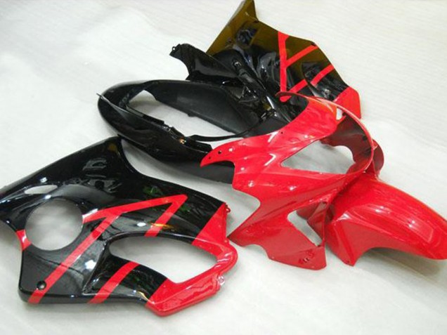 99-00 Schwarz Rot & Weiß CBR600 F4 Motorrad Verkleidung 99-00 Schwarz Rot & Weiß CBR600 F4 Motorrad Verkleidung